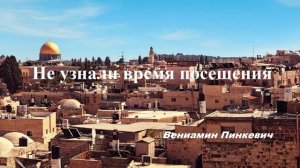 Проповедь - Не узнали время посещения.. (Вениамин Пинкевич)