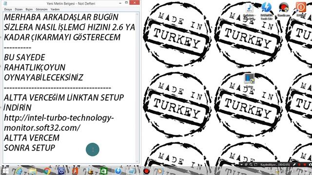 Intel Turbo Boost İLE İŞLEMCİ HIZINI 2.6 YAPMA... смотреть онлайн
