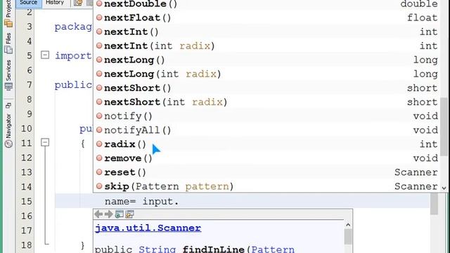 JAVA SCANNER CLASS|JAVA USER INPUT|JAVA PROGRAMMING TUTORIAL 12