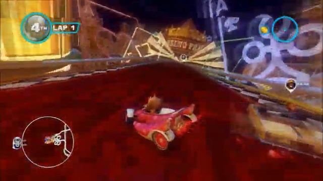 Sonic & All-Stars Racing Transformed (PS3) MeeMee in Classic Cup (Expert) смотреть онлайн