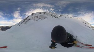 Юрьев Хутор, на Роза Хутор. Фрирайд экскурсия 360.