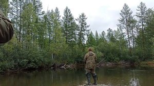 Хариус ловля на блесну 2021 Магаданская область