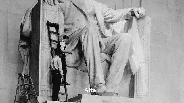 Lincoln Statue Close Up | Lincoln Memorial смотреть онлайн