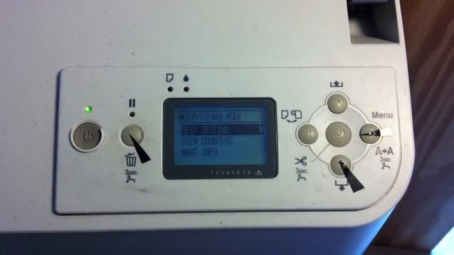 Epson 7880 Serviceman Mode
