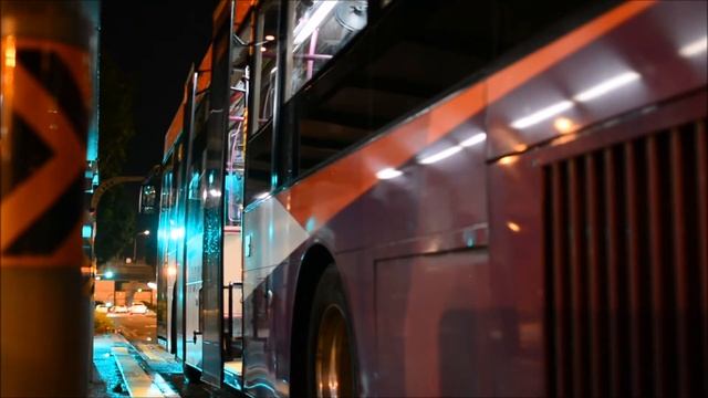 Nikon D5200 1080 60i-30fps night city video test смотреть онлайн