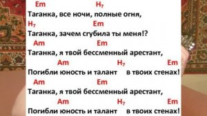 Поём под гитару романс "Таганка"
