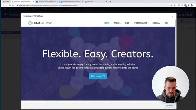 Joomla Template Helix | Das beliebte Framework-Design (Empfehlung) смотреть онлайн