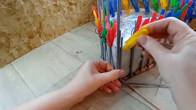 Шкатулка из газетных трубочек. Новый узор. Часть 2. Casket. Pattern. Part2.