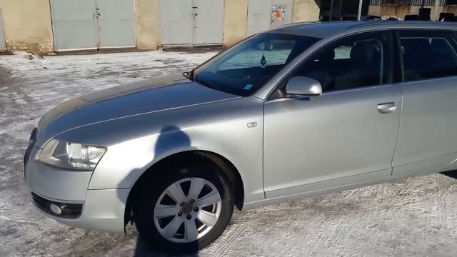 Авто из Литвы. Быстрый обзор Ауди А6 универсал, 2006г. 3л турбо дизель, полный привод смотреть онлайн