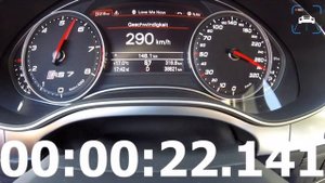 Разгон Audi RS7 750 ЛС