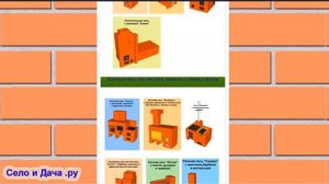 Отопительная печь из кирпича для дома и дачи своими руками (каминопечь "Кама"). Обзор проекта.