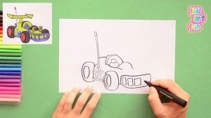 How to draw RC - Disney Toy Story