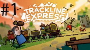 НА ПОЕЗДЕ ОТ ОГНЯ! ➤ Trackline Express ➤ #1