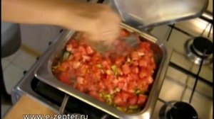 Спаржевая фасоль с овощами - видео рецепт