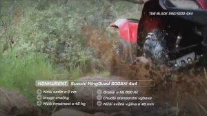 Test TGB Blade 550i / 1000i EPS 4x4 na TV Prima