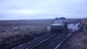 нива на охоте