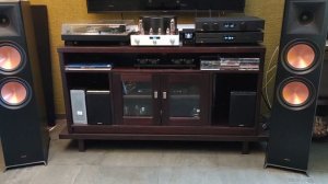 tester audiolab a6000play + klipsch RP-8000F