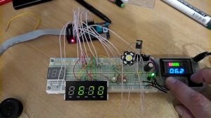 Стробоскоп тахометр на atmega8