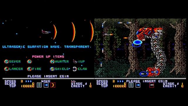 THUNDER FORCE AC 16 Off Luck Stage #7 Boss BGM (arcade game music) смотреть онлайн