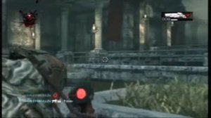 Gears of War 2 Gameplay 2 - Dark Corners Map Allfathers Garden