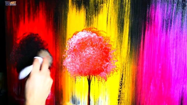 Painting Serenity: Unveiling Reflecting Color with Simple Acrylic Techniques