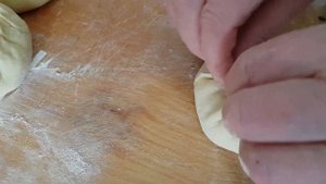 Татарская национальная еда Вак бэлеш мелкий пирог До печки