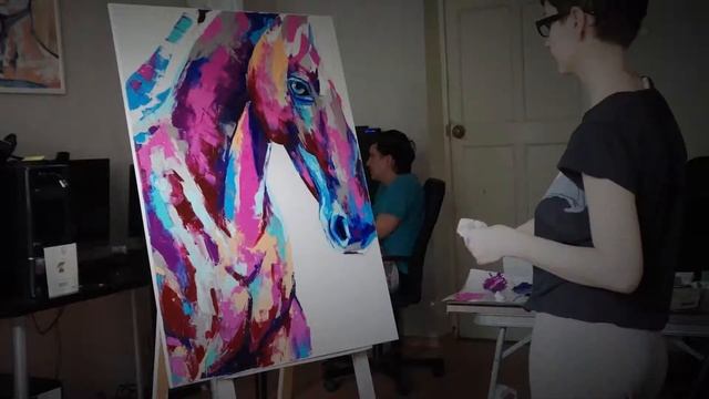 картина голова коня смотреть онлайн