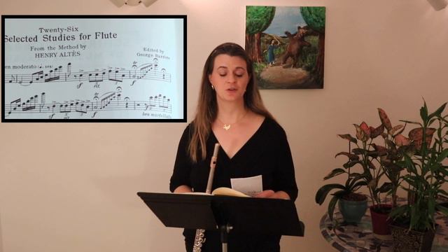 Altès Etude No. 1 - April Clayton, flute смотреть онлайн
