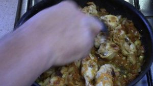 Тушеный кролик с картофелем в мультиварке.