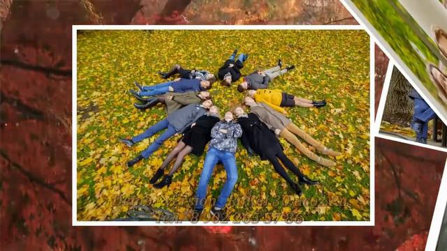 Прикольное видео выпускников из фотографий