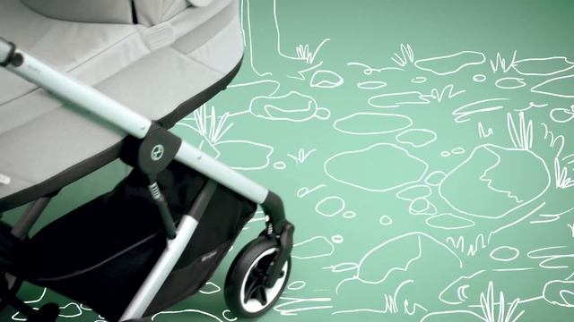 Cybex Talos S Lux - детская коляска с большими колёсами