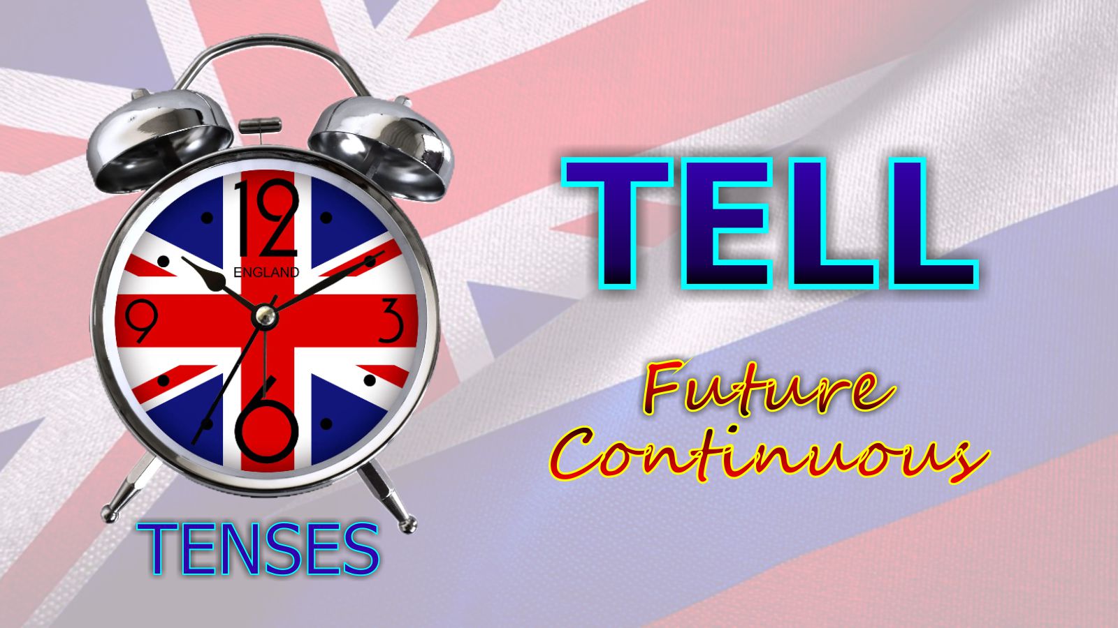 Времена. Глагол TO TELL. Future Continuous