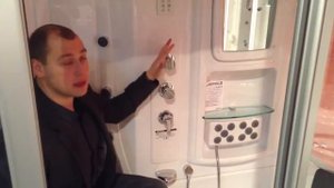 Видеообзор душевой кабины с паром Appollo А 0735