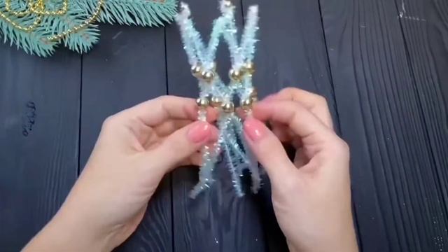 Новогодняя КОРОНА своими руками корона из синельной проволоки / DIY NEW YEAR CROWN FOR GIRLS смотреть онлайн