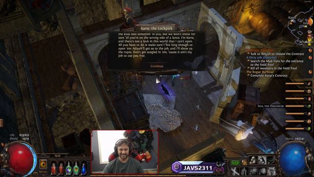 Path of Exile First Heist Contract, Lore, & Tutorial #javsOnTwitch смотреть онлайн