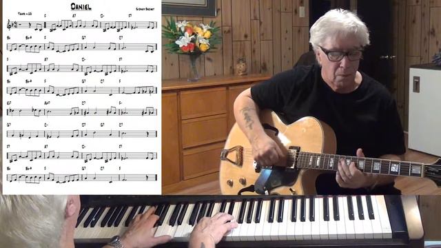 Daniel - Jazz guitar & piano cover ( Sidney Bechet ) смотреть онлайн