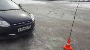Параллельная парковка с конусами. Подготовка к экзамену ГИБДД на маршруте Химмаша