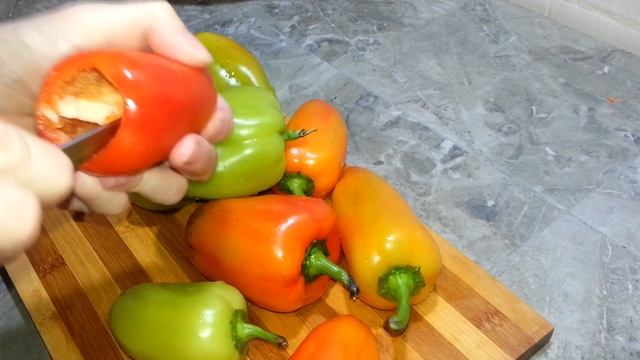 МОЛДАВСКАЯ ЗАКУСКА! Квашенные ПЕРЦЫ фаршированные Капустой на зиму.