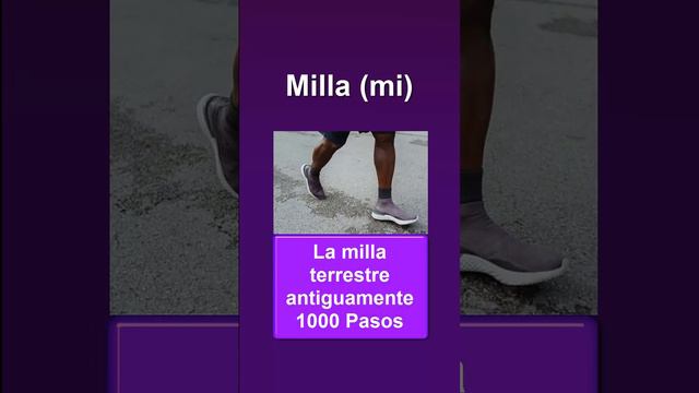 ¿Qué es una Milla? y ¿cuánto es su equivalencia en metros?