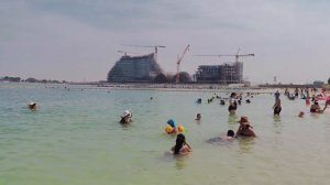 пляж отеля rixos bab al bahr в Рас-эль-хайма ОАЭ