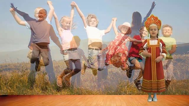 Ерофеева Гайа, 6 лет читает стихотворение Т. Боковой "Родина" смотреть онлайн