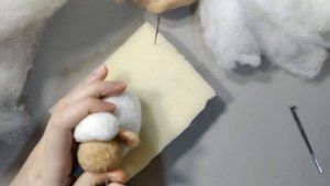 Валяние из шерсти. Как свалять овечку из шерсти.