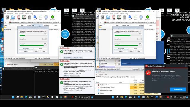 Bullguard IS vs Avira AV Pro against latest malware! смотреть онлайн