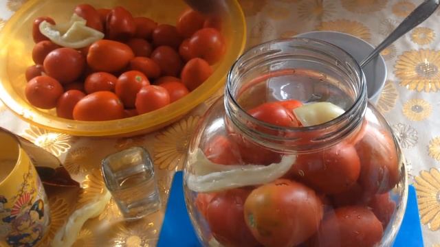 МАРИНОВАННЫЕ ПОМИДОРЫ ПО-ЦАРСКИ. СЛАДКИЕ МАРИНОВАННЫЕ ПОМИДОРЫ. заготовки на зиму
