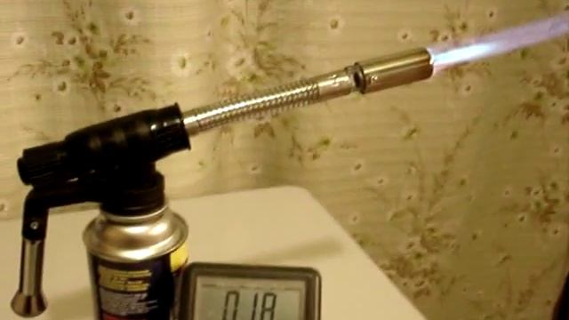 Газовая горелка с пьезоподжигом Gas Torch Flamethrower Butane Burner Auto Ignition Camping Welding смотреть онлайн