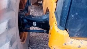JCB задние колеса не поворачиваться
