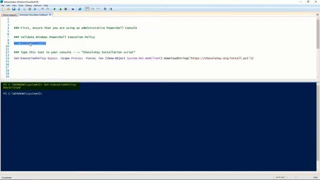 How To Install The Chocolatey Package Manager Using PowerShell смотреть онлайн