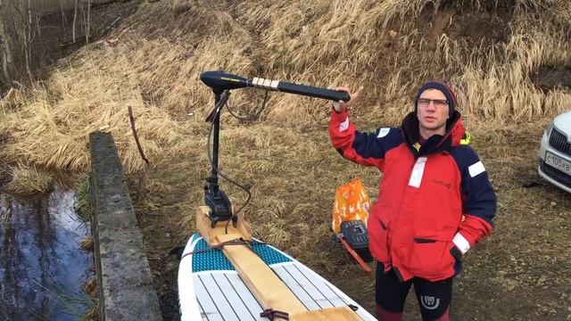 Сап с электромотором. E-sup | Hydrofoil Lab