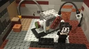 бенди и чернильная машина на русском (лего клип)