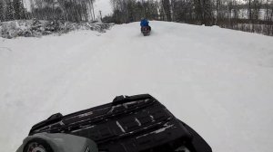 ЗАЛЕТЕЛ НА ТУСОВКУ НА КВАДРОЦИКЛЕ POLARIS 800X2 EFI